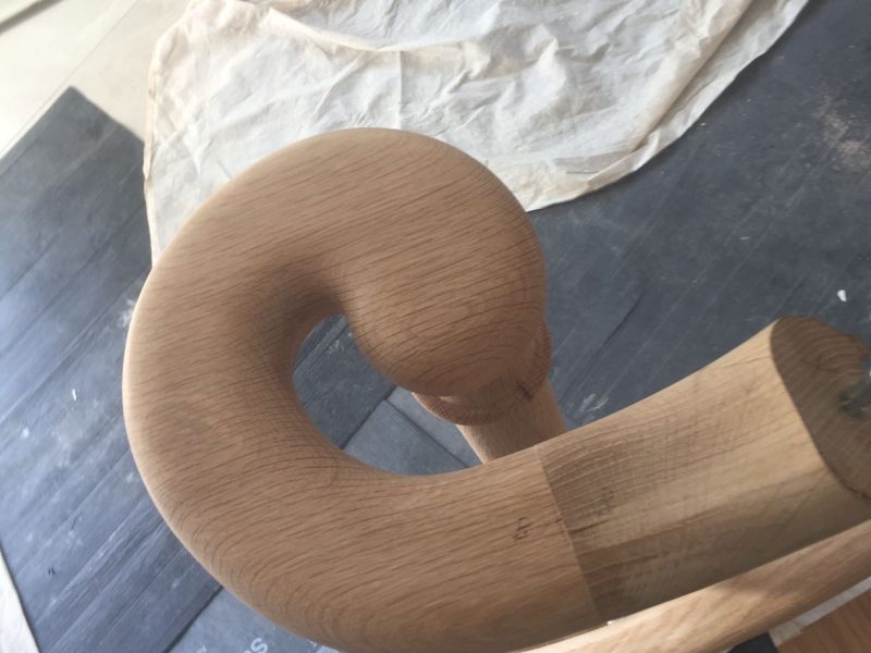 Bespoke wreathed staircase joinery essex